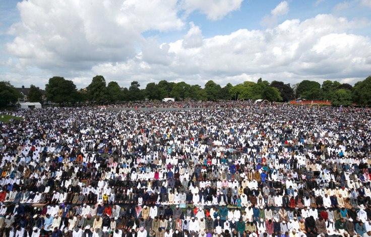 Eid Mubarak! 140,000 British Muslims enjoy Europe's 