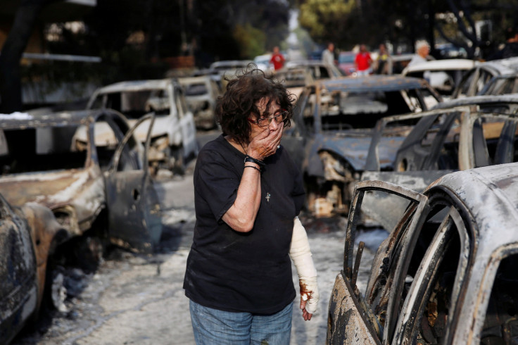 Greece wildfires