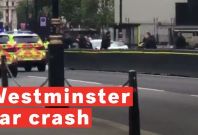 Westminster car crash Westminster car crash