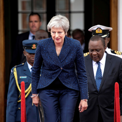  Theresa May in Africa