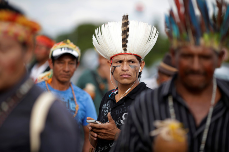 Indigenous people of the Guarani-Kaiowa tribe