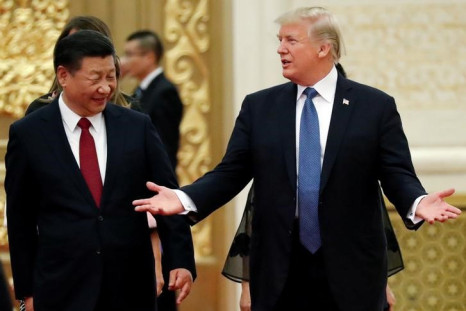 Donald Trump and China's President Xi Jinping