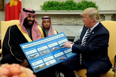 Donald Trump Saudi Prince Mohammed bin Salman