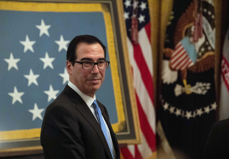 US Treasury Secretary Steve Mnuchin