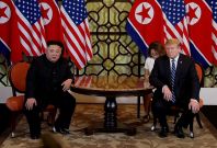 Trump and Kim at the Hanoi Summit