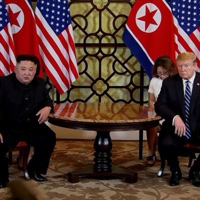 Trump and Kim at the Hanoi Summit