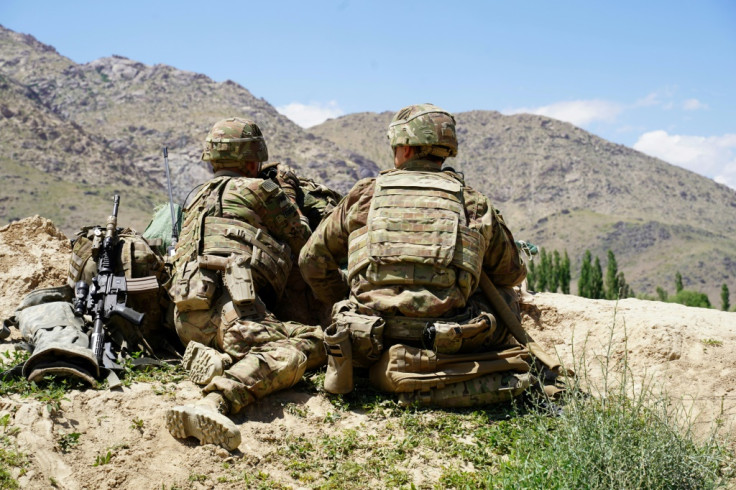 US troops in Afghanistan