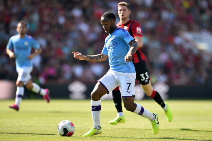 Manchester City's Raheem Sterling