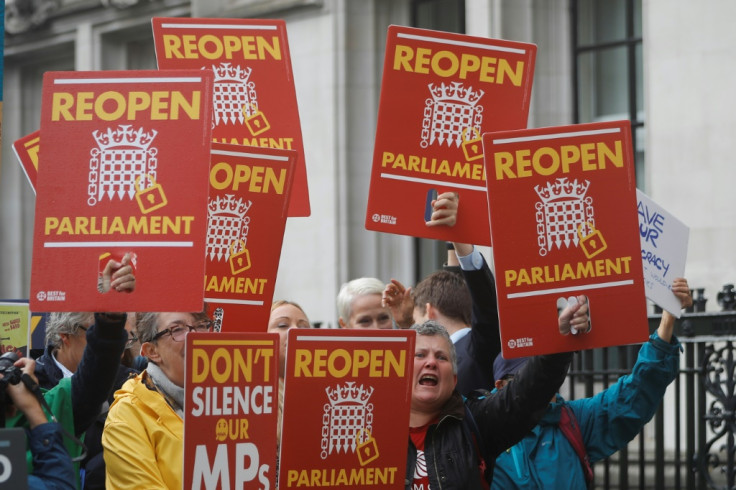 British parliament suspension unlawful