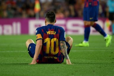 Lionel Messi injured against Villarreal
