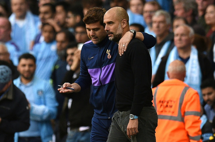 Mauricio Pochettino (left) and Pep Guardiola