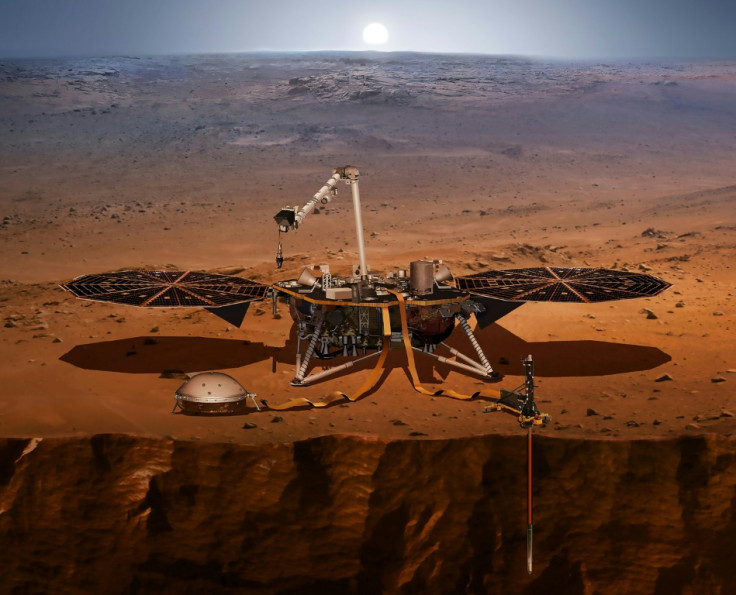 NASA lander on Mars