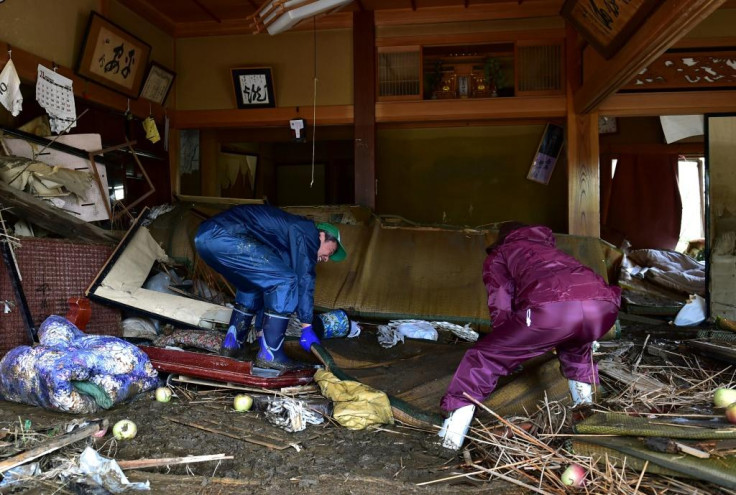 Japan typhoon Hagibis rescue efforts