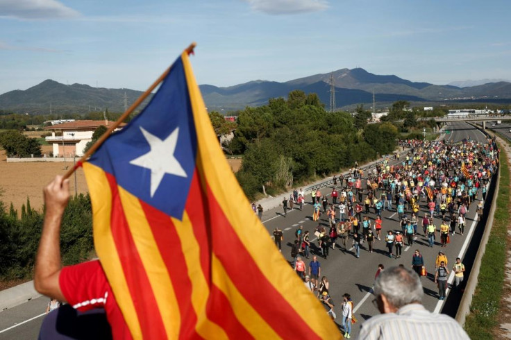 Barcelona freedom march