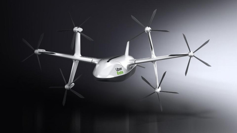 Uber Eats Drone Delivery