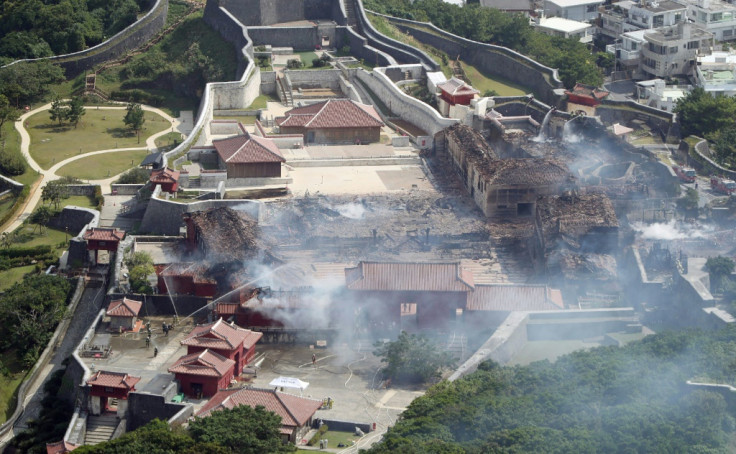 Shuri Castle fire