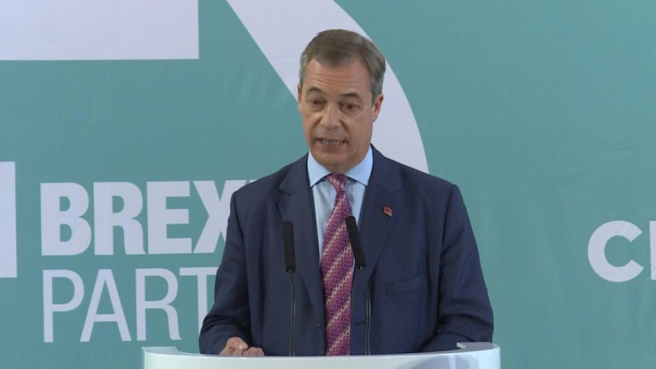 Eurosceptic leader Nigel Farage 