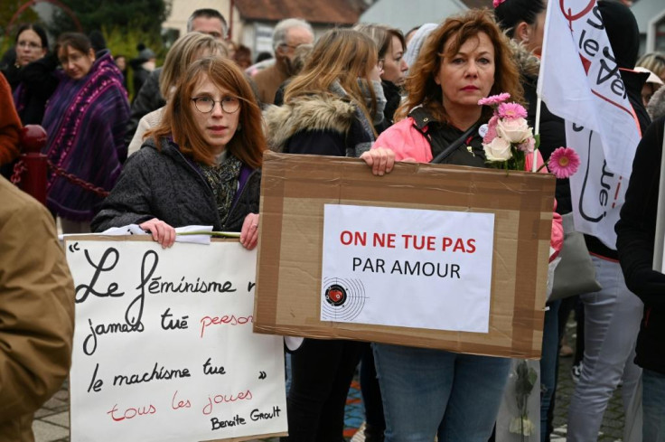 Marital violence protest