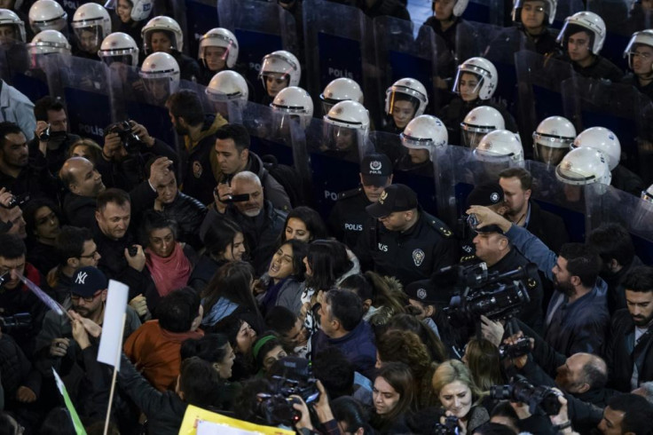 Riot Police in Istanbul