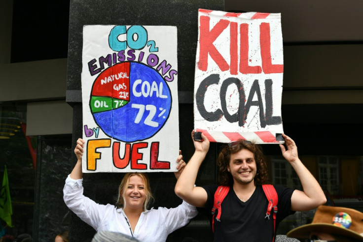 Climate protests in Australia