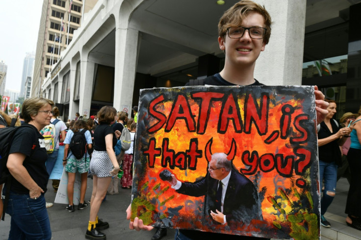 Climate protests in Australia