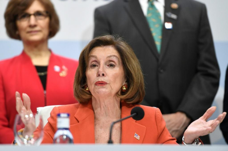 US House Speaker Nancy Pelosi