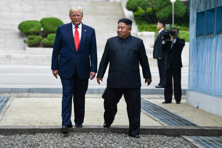 Donald Trump and Kim Jong Un