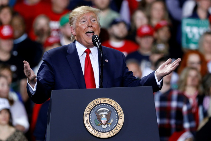 Trump addresses supporters in Michigan