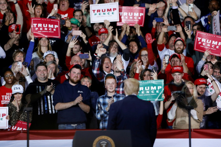 Trump addresses supporters in Michigan