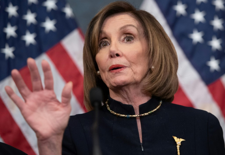 Nancy Pelosi and Mitch McConnell spar