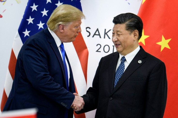 Donald Trump and China's President Xi Jinping