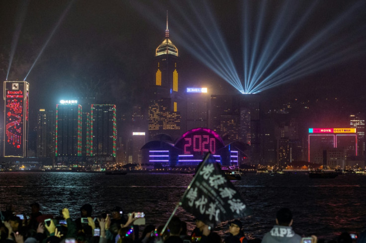 Hong Kong New Year democracy rally