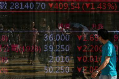 World stocks lose out with robust gains