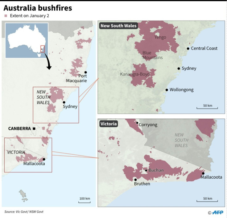 Australia bushfires