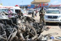 a car-bomb in Mogadishu