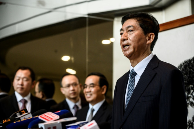 Luo Huining, Beijing's top envoy to Hong Kong