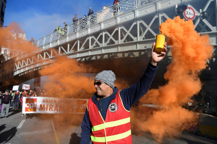 France pension protests