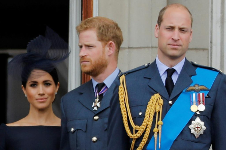 Meghan Markle, Prince Harry and Prince William