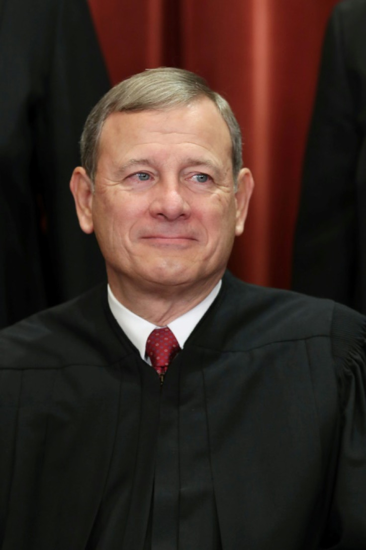 US Supreme Court Chief Justice John Roberts 