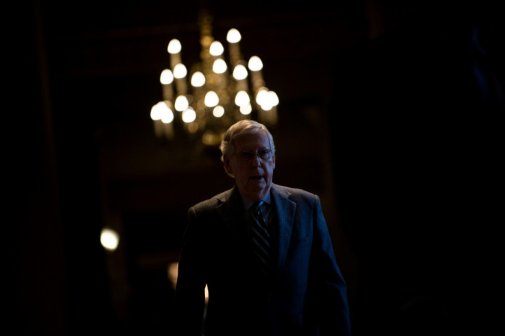 Senate Majority leader Senator Mitch McConnell