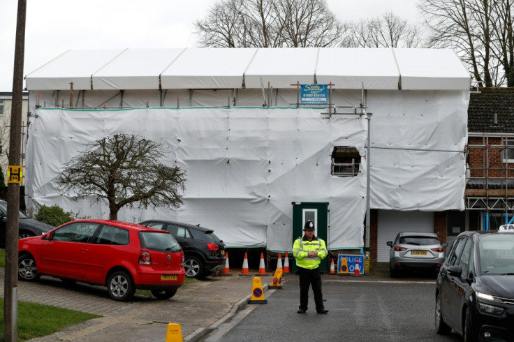 Russian ex-spy Sergei Skripal's house in Salisbury