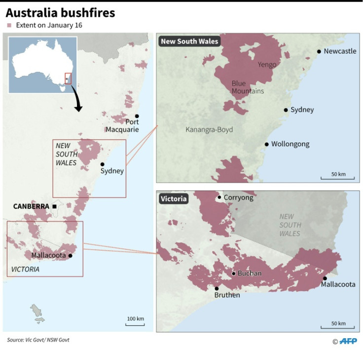 Australia bushfires