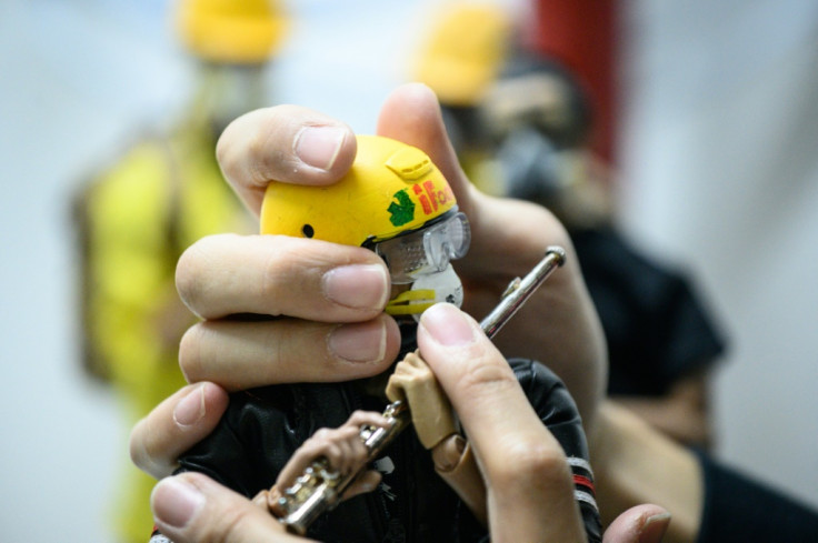 Toy Story: Hong Kong protest models hit
