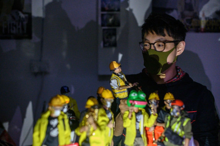 Toy Story: Hong Kong protest models hit