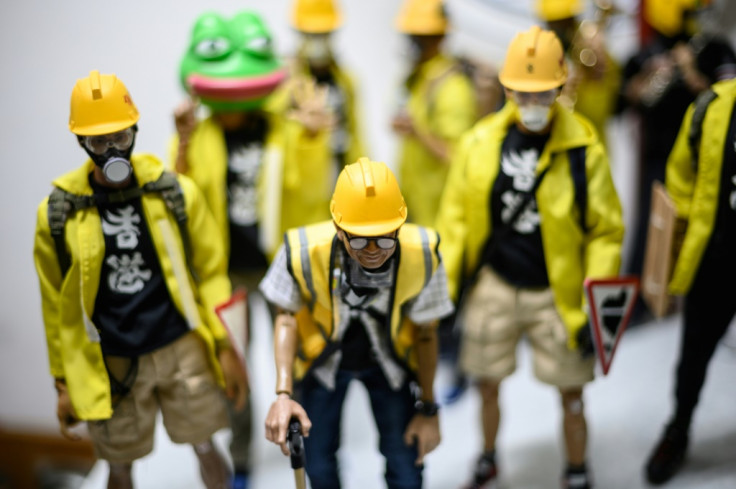 Toy Story: Hong Kong protest models hit