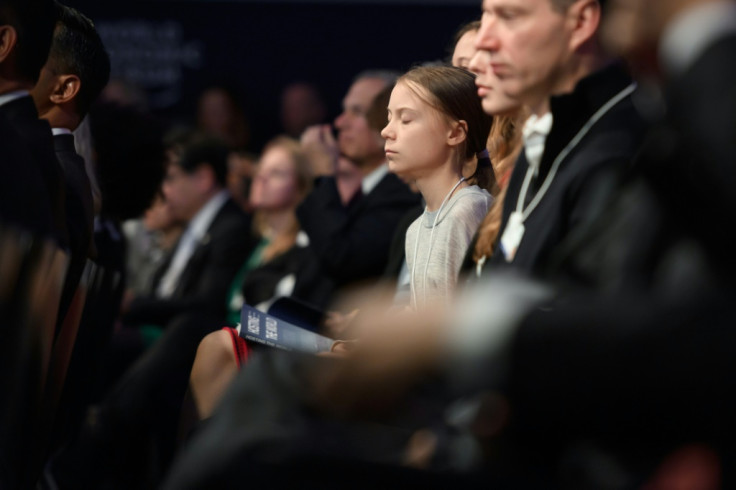 Greta Thunberg at Davos