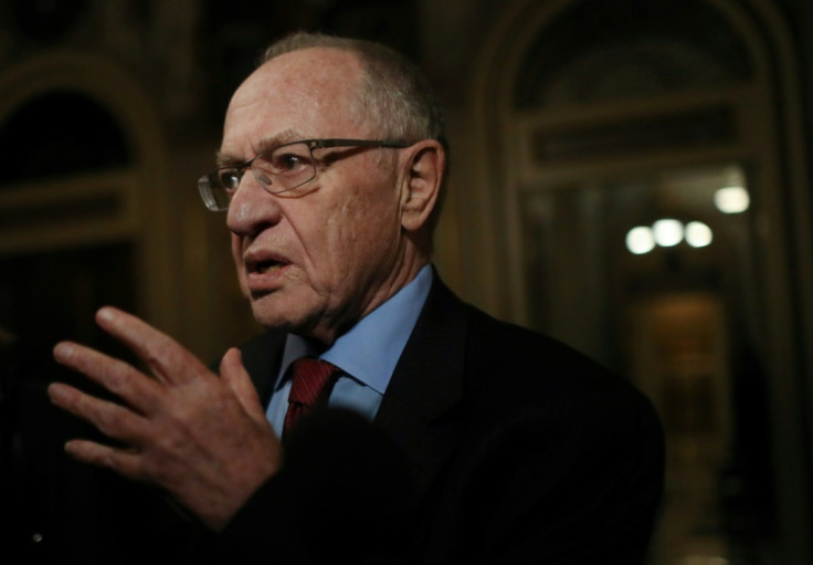 Harvard professor Alan Dershowitz