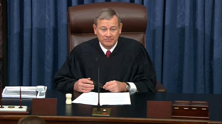 US Supreme Court Chief Justice John Roberts 