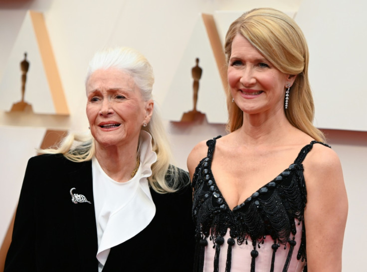 Laura Dern with her actress mom Diane Ladd