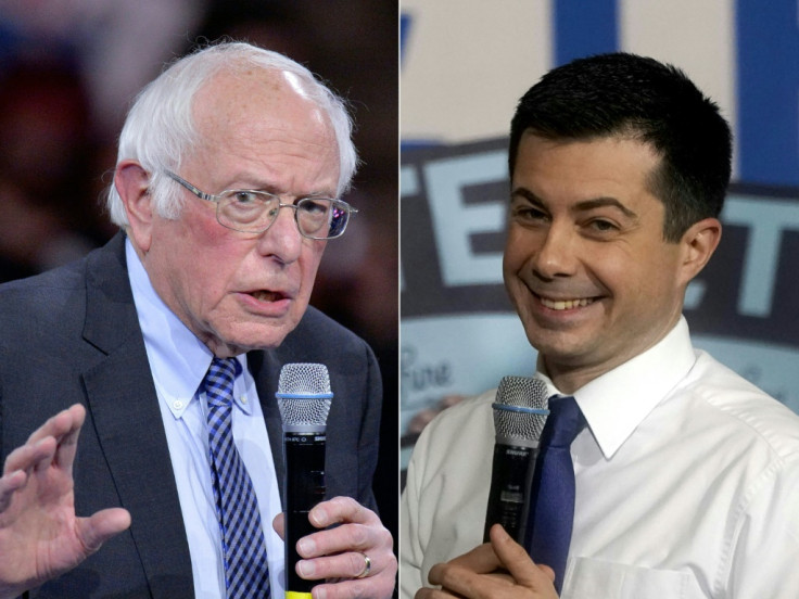 Bernie Sanders and Pete Buttigieg